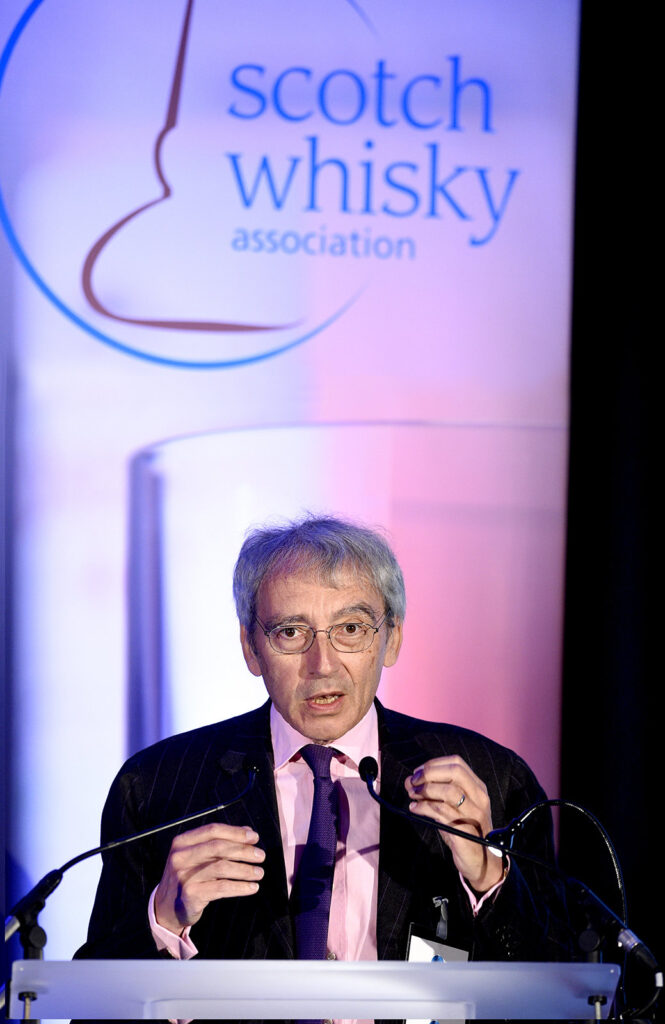 Scotch Whisky Association’s chairman Pierre Pringuet