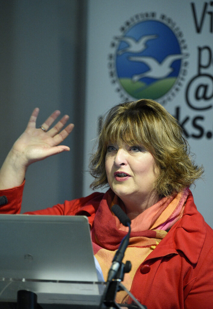 Fiona Hyslop at the British Holiday & Home Parks Association