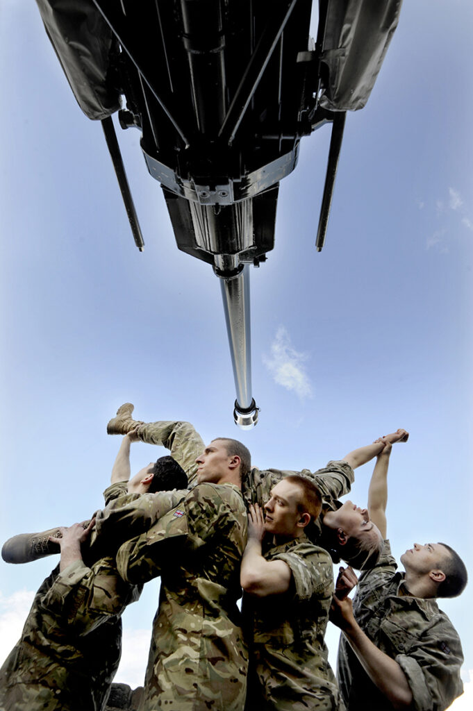 "Five Soldiers" by the Rosie Kay Dance Company