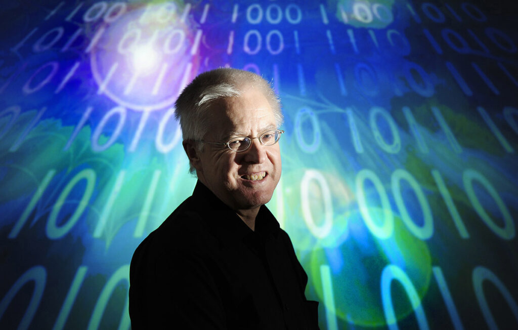 Informatics Ventures senior executive Gordon Stuart at the University of Edinburgh