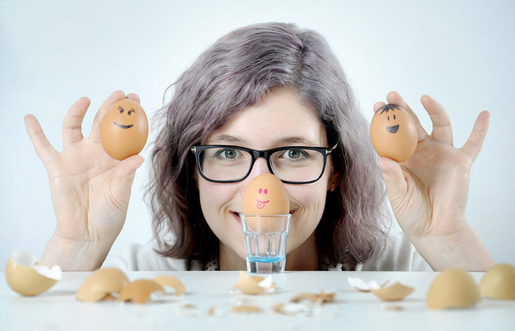 Martina Zupan, founder and CEO at Alterwaste, which converts food waste into recyclable packaging