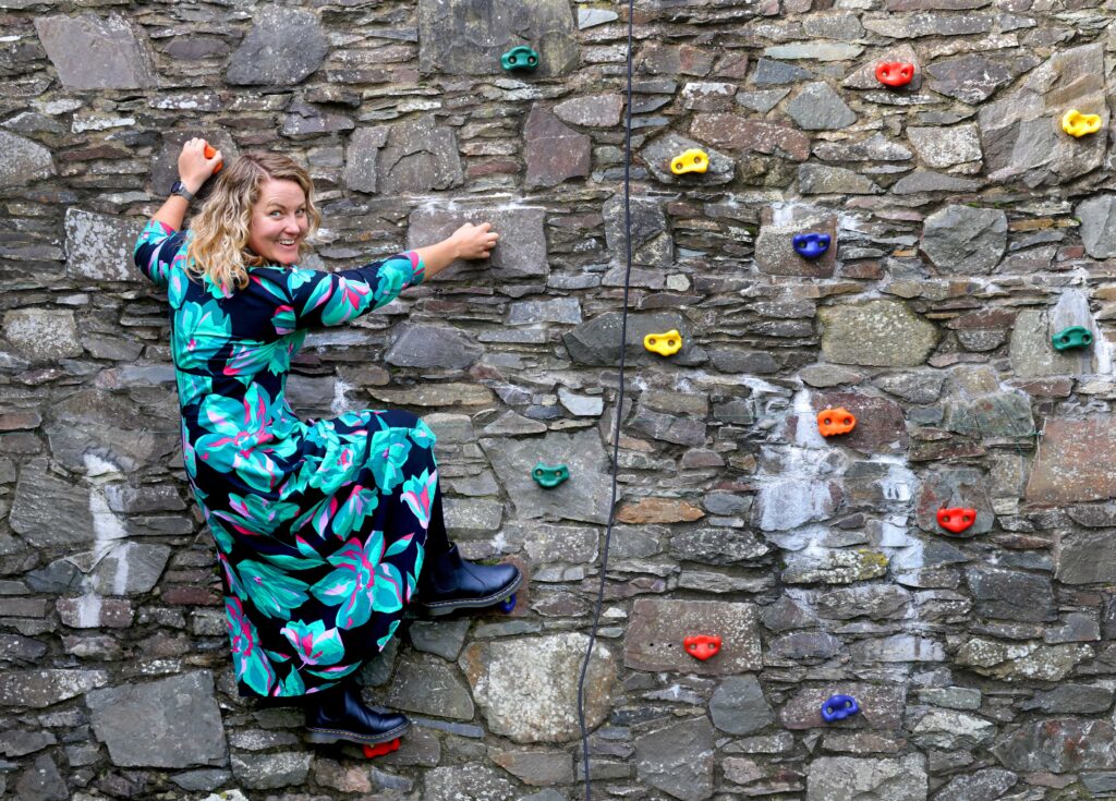 Mountaineer and explorer Mollie Hughes at Wigtown Book Festival