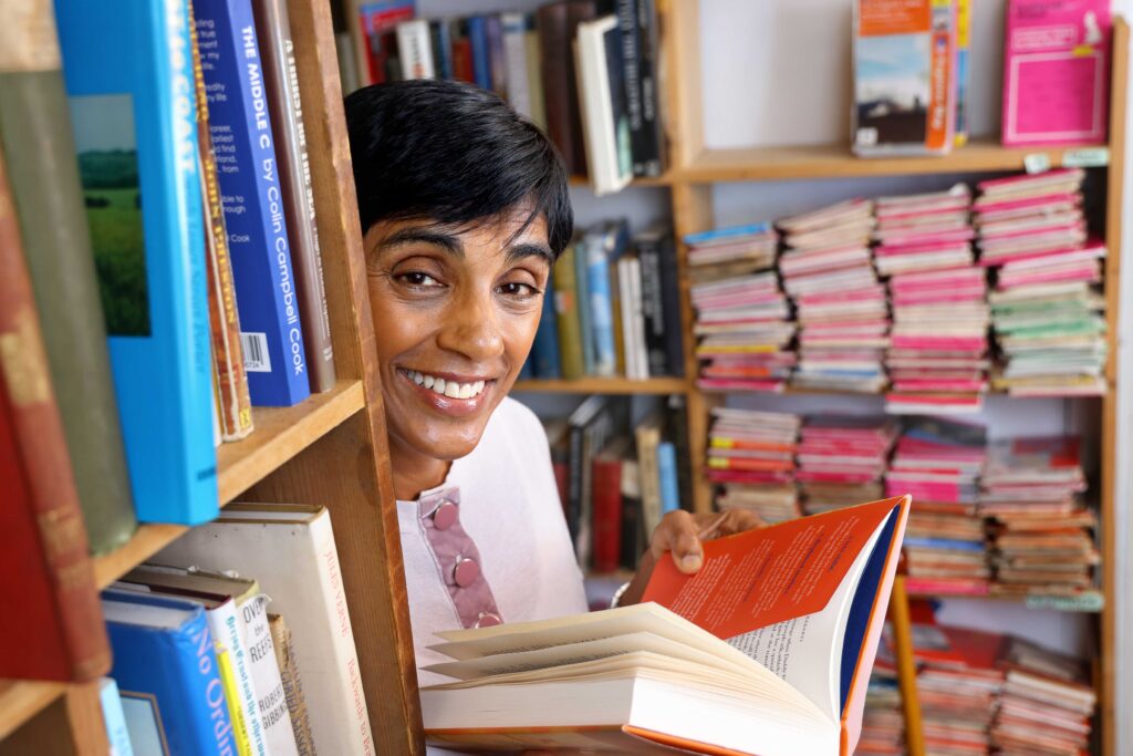 BBC News presenter Reeta Chakrabarti at Wigtown Book Festival