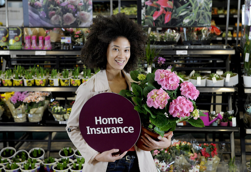 Sainsbury's Bank home insurance marketing material