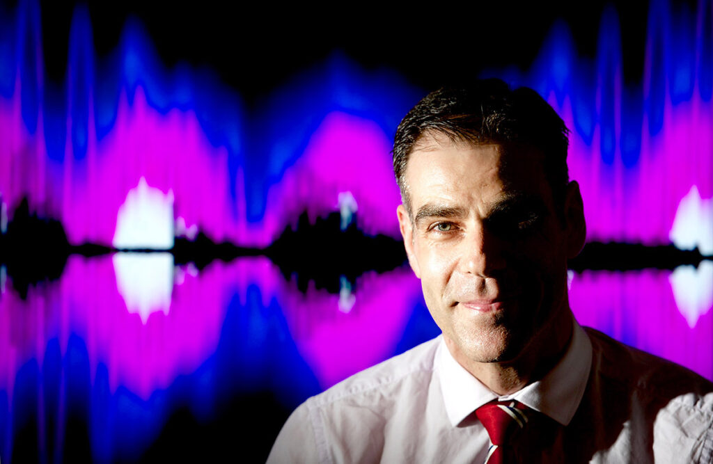 Voice Technologies chief executive officer Alistair Graham - an employee-owned company